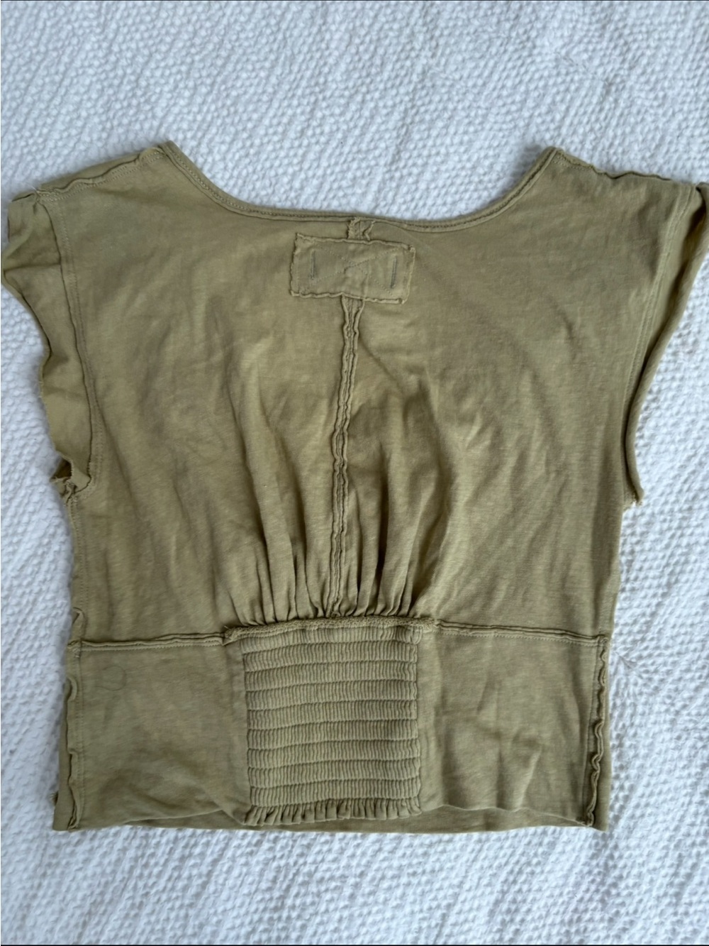 We the free Ivy Tee in Dried Aloe in size XS - Picture 5 of 6